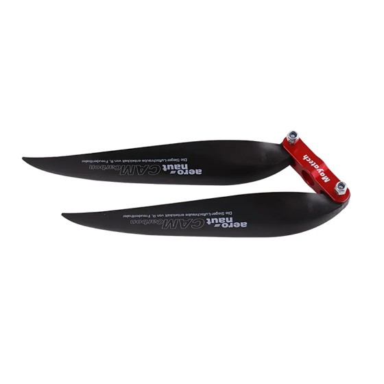 Original CAM German Aero Naut Carbon Fiber Folding Propeller 8/9/20 Inch Drones Accessories One Pair for Airplane Model